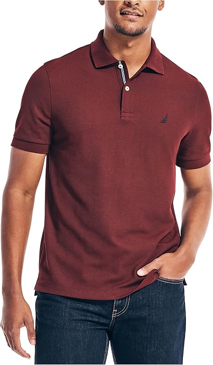 Nautica Men's Solid Deck Shirt